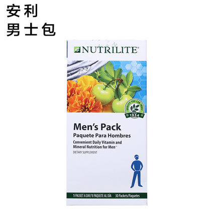 amway/安利纽崔莱 男士综合营养包 含鱼油维生素 有效期2016.9
