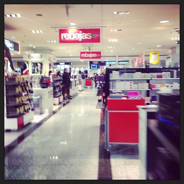 Photo taken at El Corte Inglés by Orlando S. on 2/7/2015