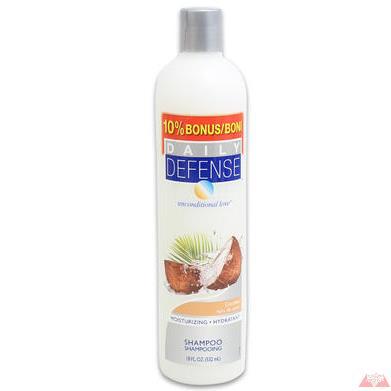 美国Daily Defense椰子油洗发水532ml