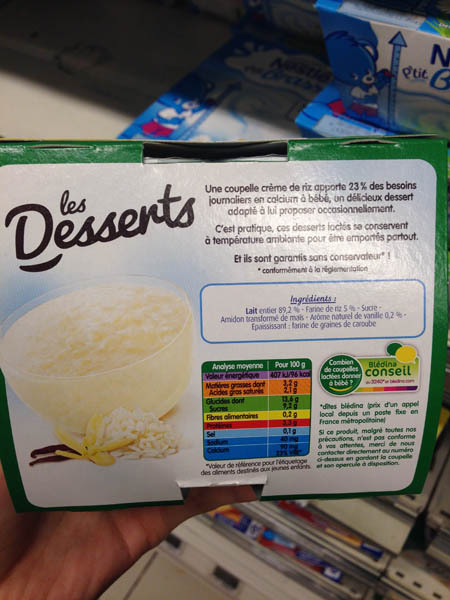 bledina婴儿甜米浆