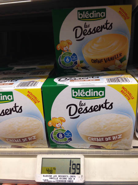 bledina婴儿甜米浆