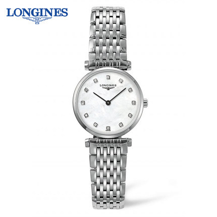 浪琴Longines手表 嘉岚系列石英女表L4.209.4.87.6 全球联保