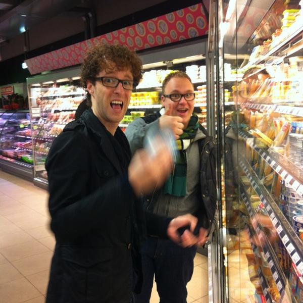 Photo taken at Albert Heijn by Justin on 4/17/2012