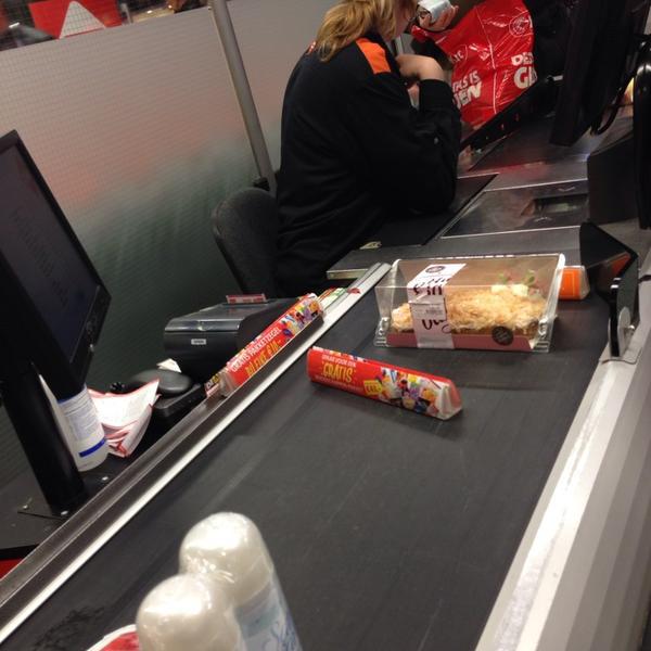 Photo taken at Albert Heijn by Cynthia A. on 11/4/2013