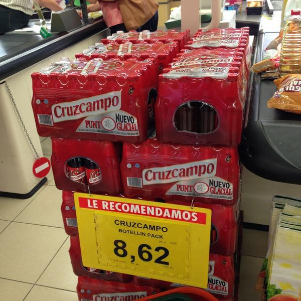 Photo taken at Mercadona by José Luis M. on 8/21/2013