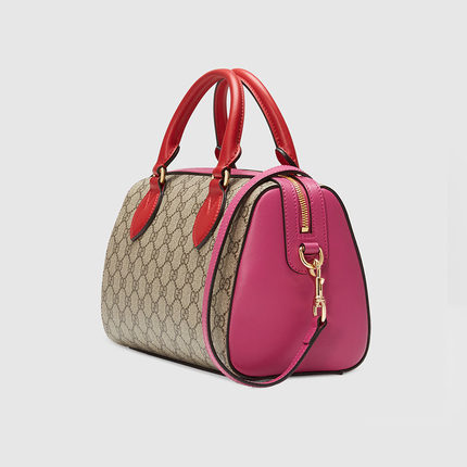 Gucci/古奇gucci女包15新款小号撞色手提枕头包409529 KLQIG 9784