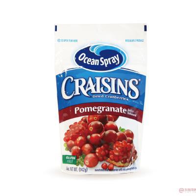 美国进口蔓越莓干-Ocean Spray石榴味蔓越莓干142g 美国进口蔓越莓干-Ocean Spray石榴味蔓越莓干142g