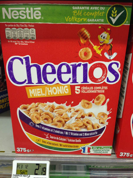 牛奶伴侣cheerios