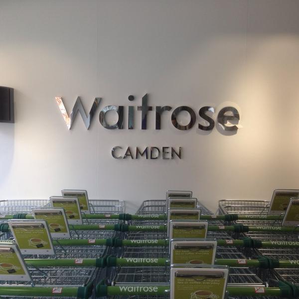 Photo taken at Waitrose by Michael J. on 6/1/2014-英国伦敦卡姆登大街131-133号 Photo taken at Waitrose by Michael J. on 6/1/2014