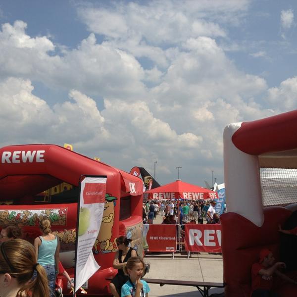 Photo taken at REWE City by Martin M. on 6/8/2013-德国北莱茵威斯特法伦州科隆CGN机场1号航站楼 Photo taken at REWE City by Martin M. on 6/8/2013