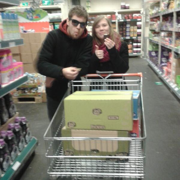 Photo taken at Colruyt by Kyra R. on 2/24/2015