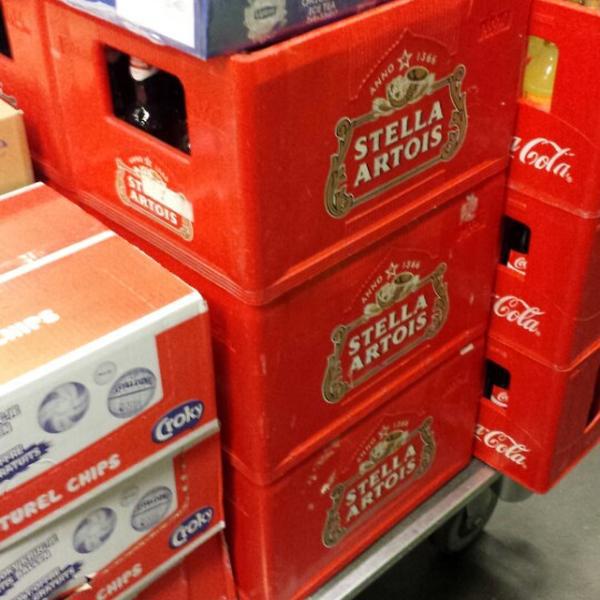 Photo taken at Colruyt by Febe T. on 1/30/2015