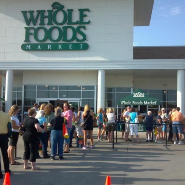 Photo taken at Whole Foods Market by Lauren M. on 7/18/2012