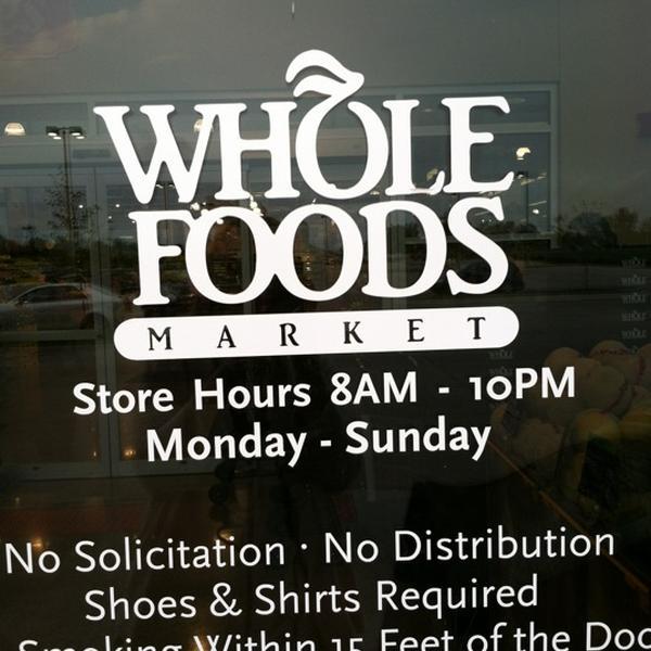 Photo taken at Whole Foods Market by Heather K. on 8/16/2012