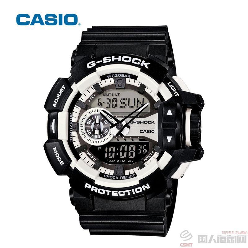 卡西欧CASIO G-SHOCK系列运动男表 GA-400-1AJF 卡西欧CASIO G-SHOCK系列运动男表 GA-400-1AJF