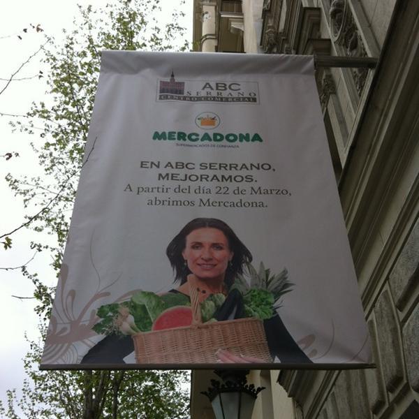 Photo taken at Mercadona by Guillermo N. on 4/7/2012