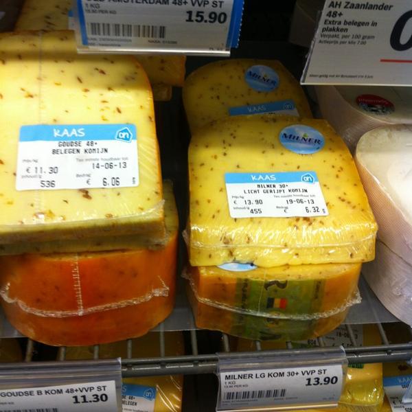 Photo taken at Albert Heijn by Peter A. on 6/6/2013