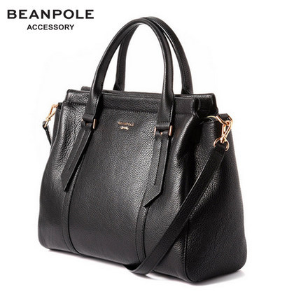 韩国三星BEANPOLEACC滨波 2015新款纯色牛皮高档女士时尚手提包 韩国三星BEANPOLEACC滨波 2015新款纯色牛皮高档女士时尚手提包