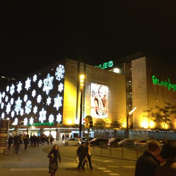 Photo taken at El Corte Inglés by Alex C. on 12/1/2012