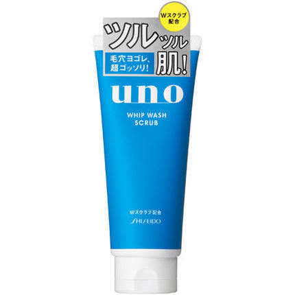 资生堂男士洗面奶130g UNO吾诺男士控油磨砂膏 清爽洁面乳 清洁 资生堂男士洗面奶130g UNO吾诺男士控油磨砂膏 清爽洁面乳 清洁