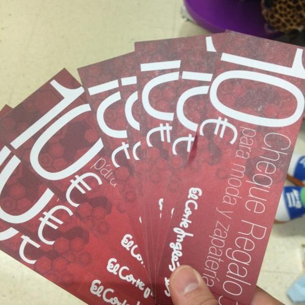 Photo taken at El Corte Inglés by Santiago Sevillano S. on 12/16/2012