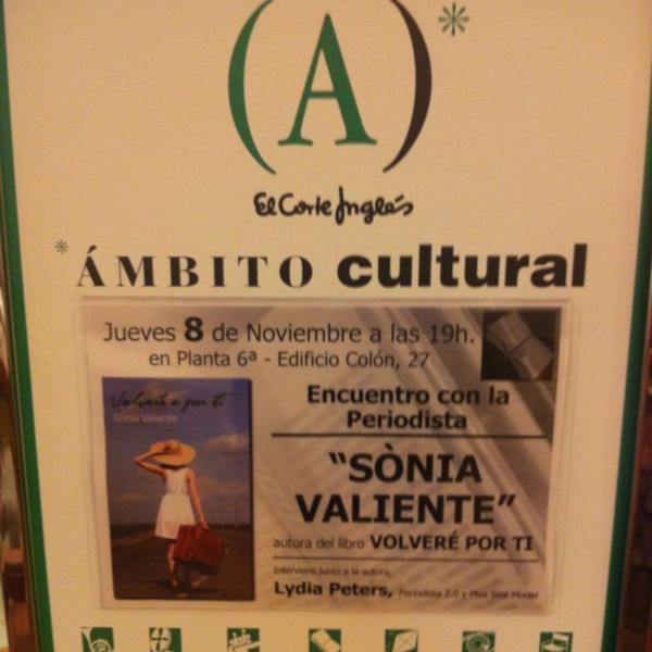 Photo taken at El Corte Inglés by gerson b. on 11/8/2012