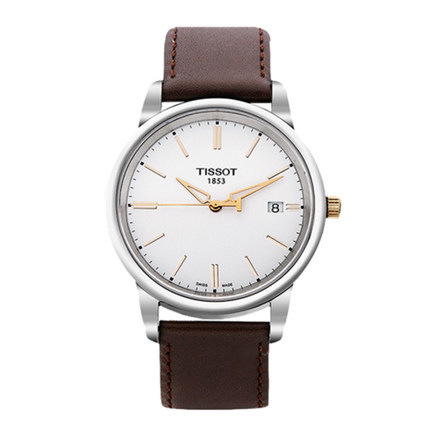 瑞士手表 天梭男表 手表男 石英表 皮带表 T033.410.26.011.01