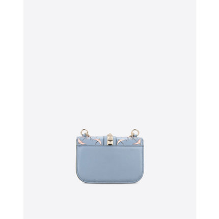 Valentino 华伦天奴2016新款女包链条绣花单肩包 KW2B0566RSW 132 Valentino 华伦天奴2016新款女包链条绣花单肩包 KW2B0566RSW 132