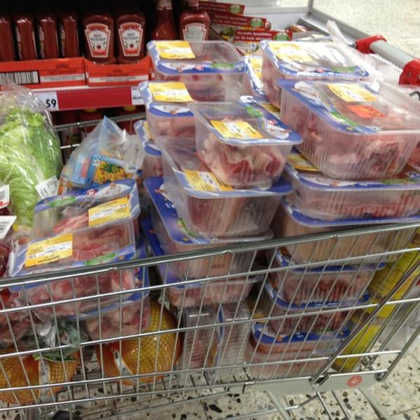 Photo taken at Kaufland by Kath Q. on 11/9/2012