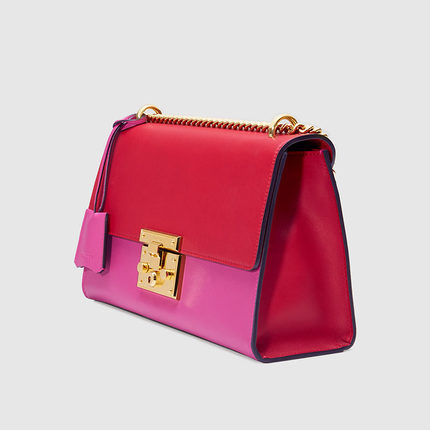 孔雀翎 Gucci/古奇gucci女包16春款链条单肩包409486 AP0BG 5592