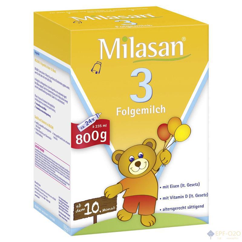 米拉山Milasan 3段奶粉800g(800g_盒装) 米拉山Milasan 3段奶粉800g(800g_盒装)