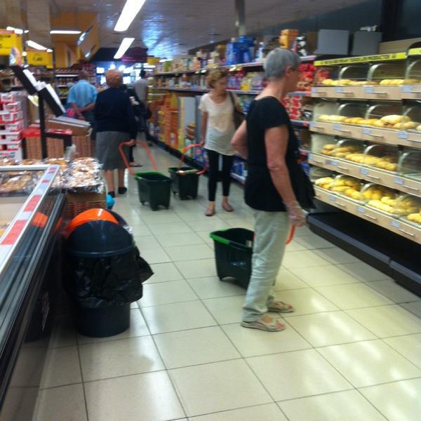 Photo taken at Mercadona by David on 5/26/2014