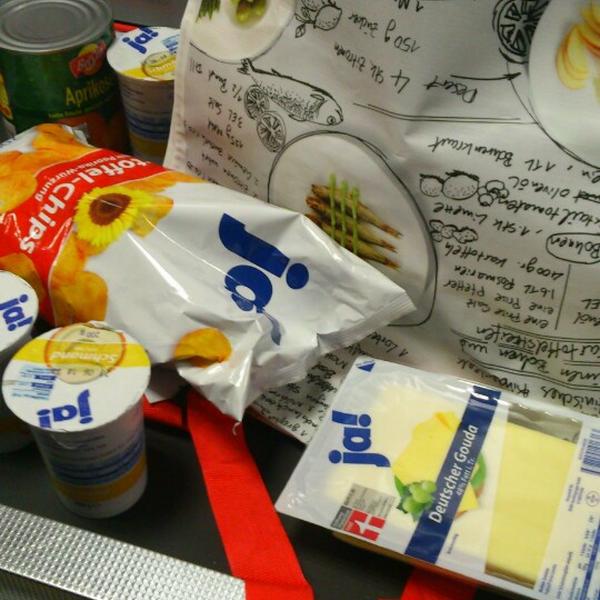 Photo taken at REWE by Thomas K. on 4/17/2014