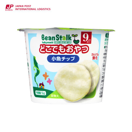 【日本进口】BeanStalk 宝宝零食 点心 小鱼片饼干儿童食品9月起