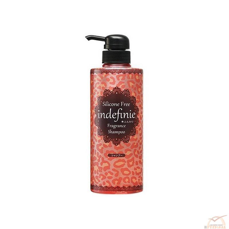 日本进口花香洗发水-INDEFINIE 无硅油粉嫩香花香香氛系列洗发水 瓶