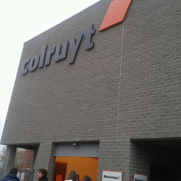 Photo taken at Colruyt by Vincent V. on 3/13/2012