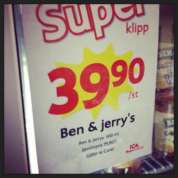 Photo taken at ICA Supermarket by Henrik H. on 1/22/2013