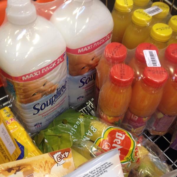 Photo taken at Colruyt by Sanzy I. on 5/17/2014