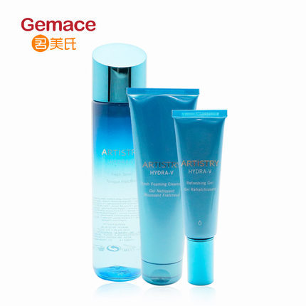 美产安利美国安利雅姿清爽护肤套装 洁面/水/啫喱 清爽控油保湿