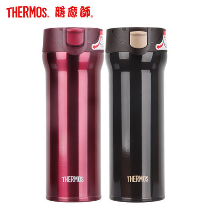 Thermos膳魔师真空304不锈钢车载保温杯JNM-480男女新款升级弹盖 Thermos膳魔师真空304不锈钢车载保温杯JNM-480男女新款升级弹盖