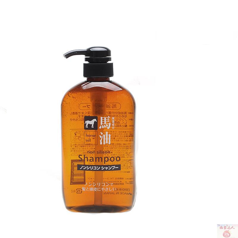 KUMANO 熊野油脂马油 洗发水 无硅油 600mL