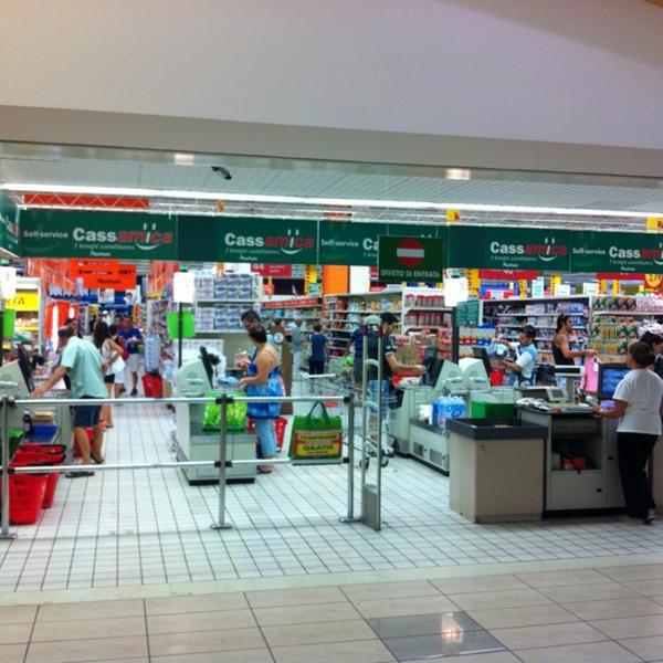 Photo taken at Centro Commerciale Auchan by Gianluca on 8/25/2012