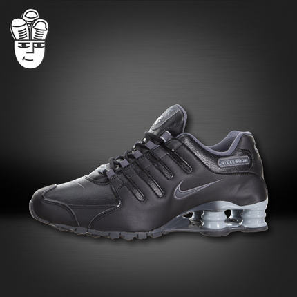 耐克 Nike Shox NZ EU 女鞋 气柱缓震 银粉时尚 跑步鞋488312-003