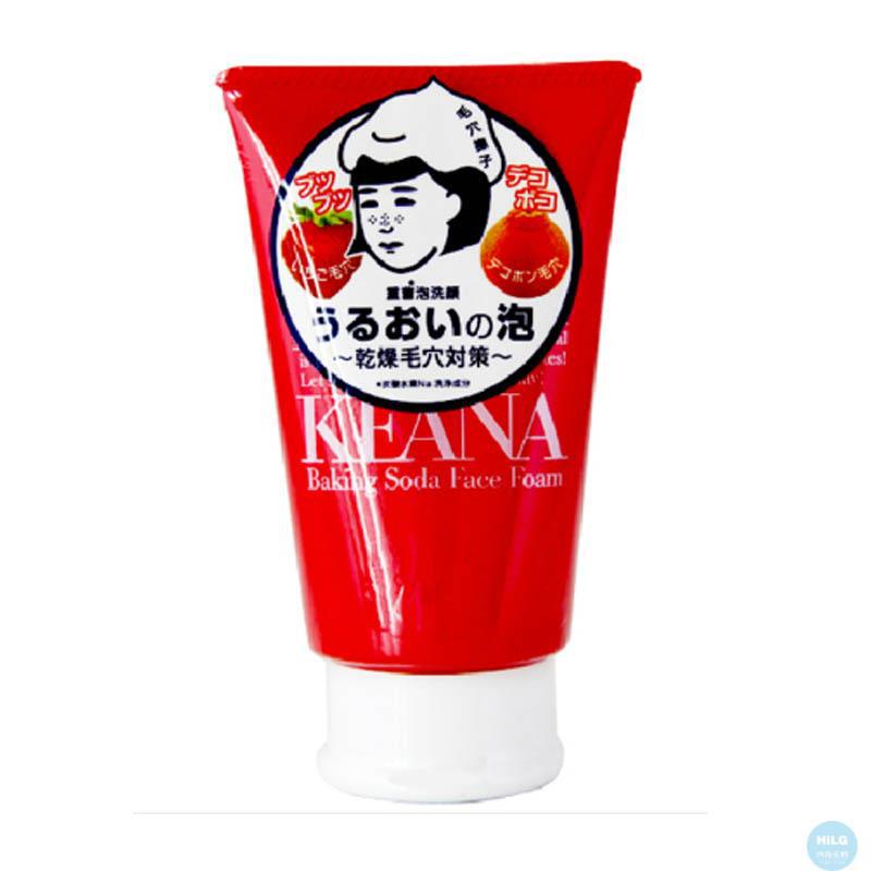 日本 石泽研究所 毛孔/毛穴抚子 小苏打弹密泡沫洁面乳100g/支