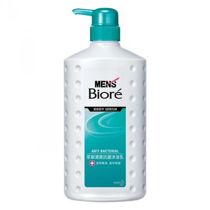 MEN's Biore 男性专用茶树清爽沐浴乳 茶树清爽 台湾官网直邮进口