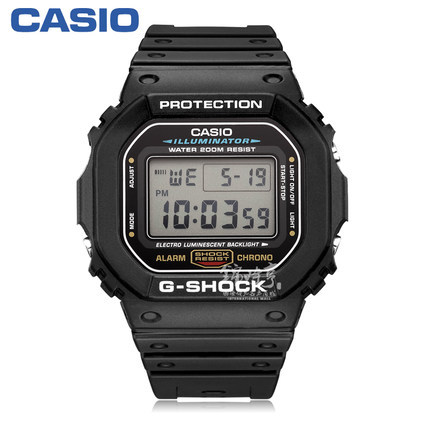 【香港直邮】卡西欧(CASIO) G-SHOCK系列时尚运动男表DW-5600E-1V