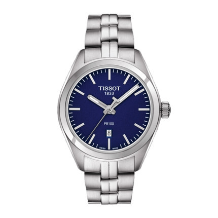 瑞士手表 天梭女表 手表女 石英表  钢带表   T101.210.11.041.00