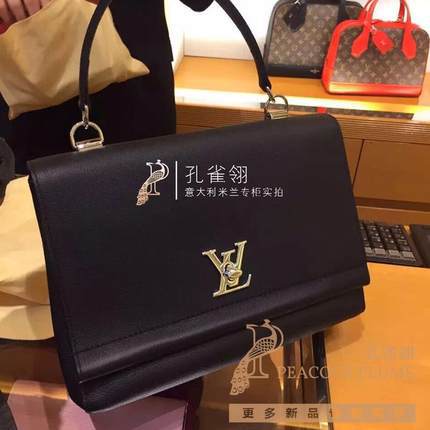 Louis Vuitton路易威登lv女包16新款中号搭扣翻盖手提包M50363 Louis Vuitton路易威登lv女包16新款中号搭扣翻盖手提包M50363