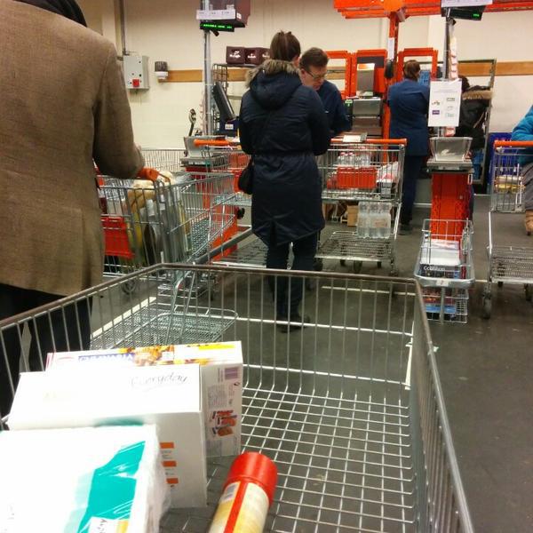 Photo taken at Colruyt by Dieter B. on 2/7/2015