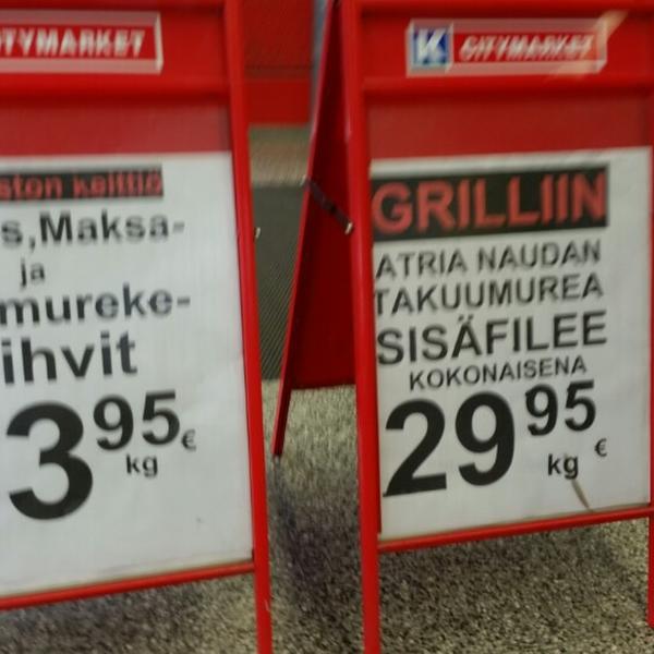 Photo taken at K-citymarket by Oscar K. on 4/23/2014